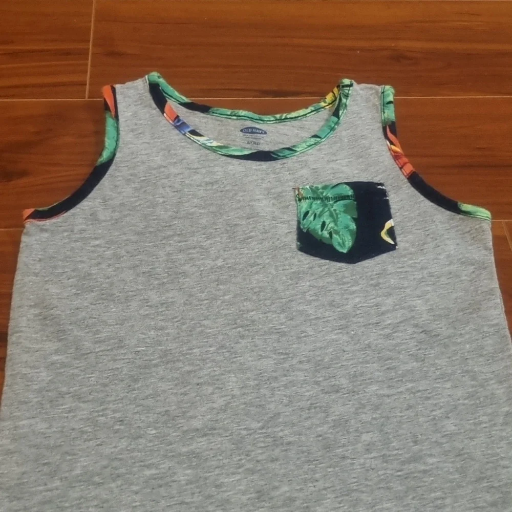 OLD NAVY Kids Tank Top Gray Size 4T